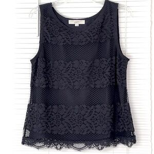 LOFT Sleeveless Blouse Size M